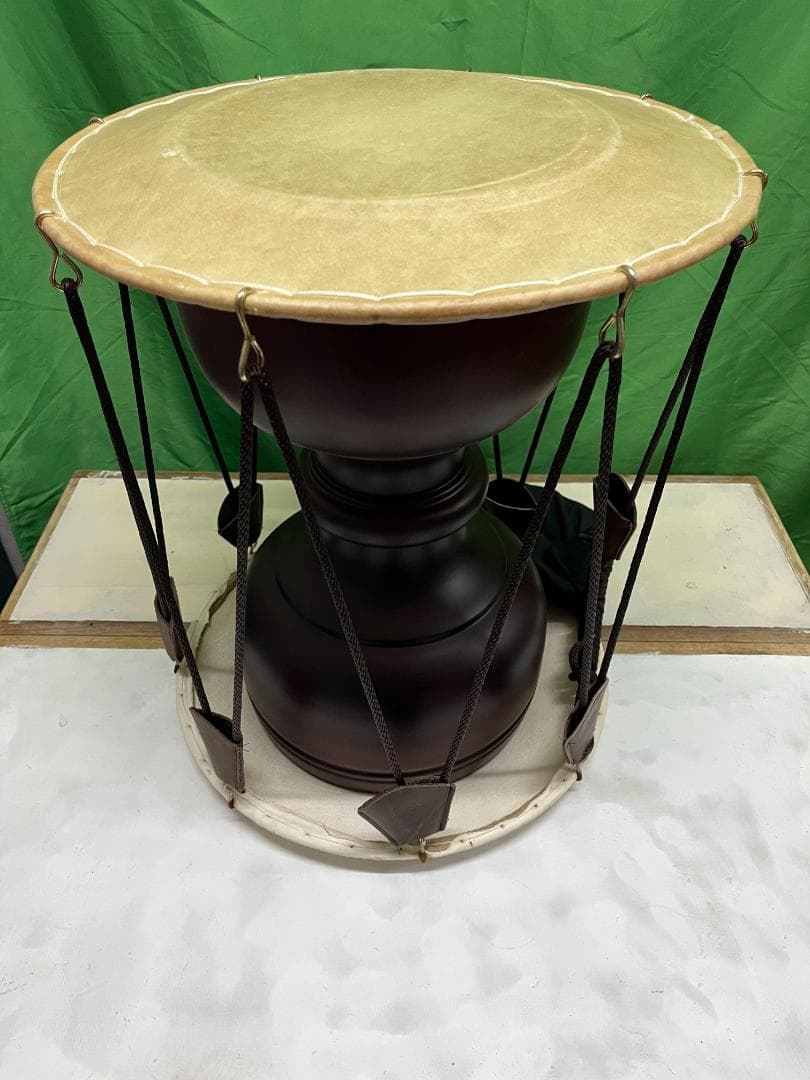 （中古美品）2個セット　民族楽器太鼓 チャング チャンゴ 民族楽器