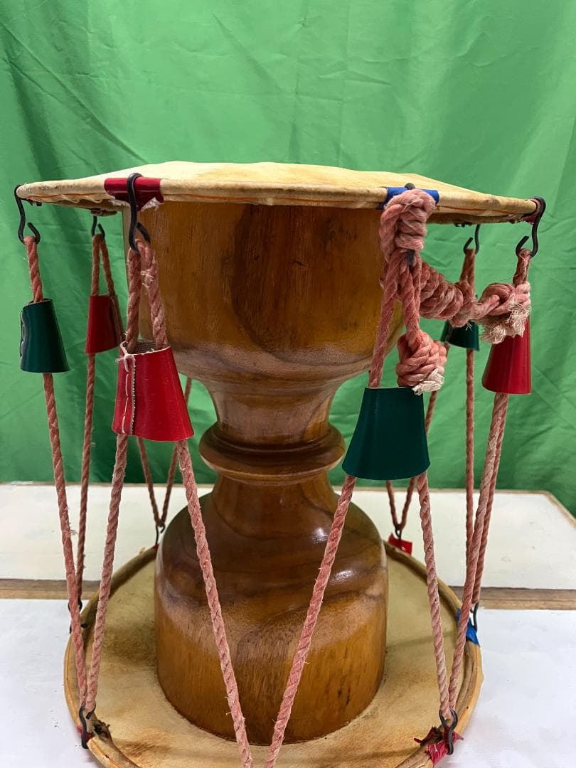 （中古美品）2個セット　民族楽器太鼓 チャング チャンゴ 民族楽器