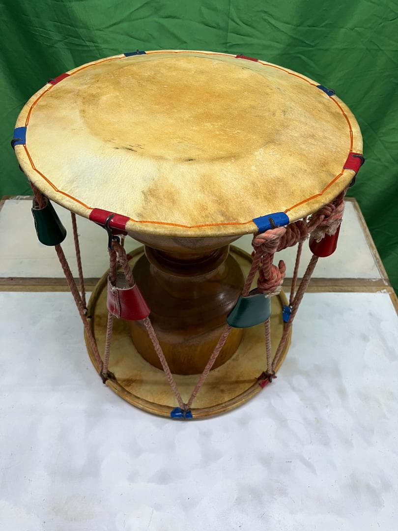 （中古美品）2個セット　民族楽器太鼓 チャング チャンゴ 民族楽器