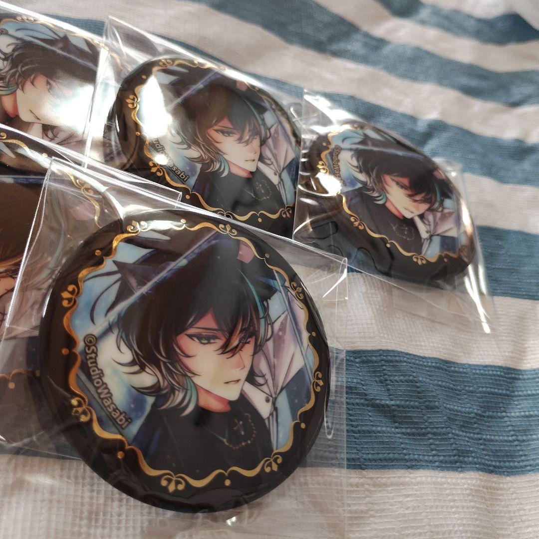 あくねこ　ベレン　缶バッジ　４周年