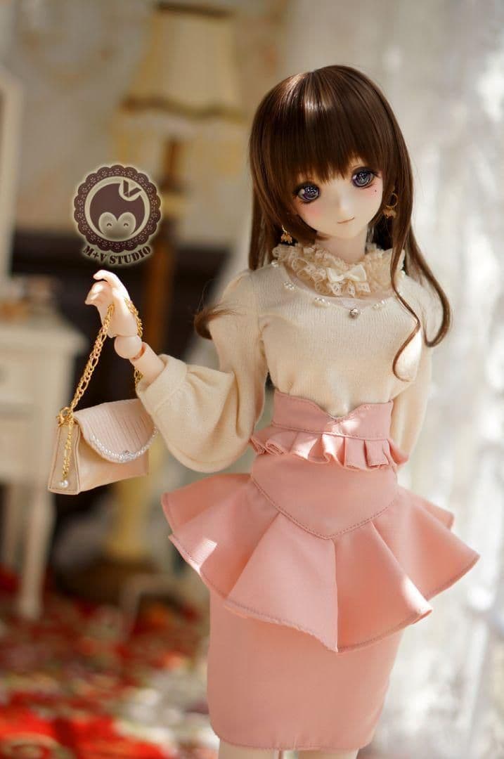 H53 BJD 1/3 ドール　衣装 日常 3点セット　衣装のみ　ハンドメイ