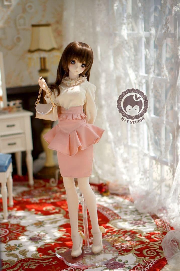 H53 BJD 1/3 ドール　衣装 日常 3点セット　衣装のみ　ハンドメイ