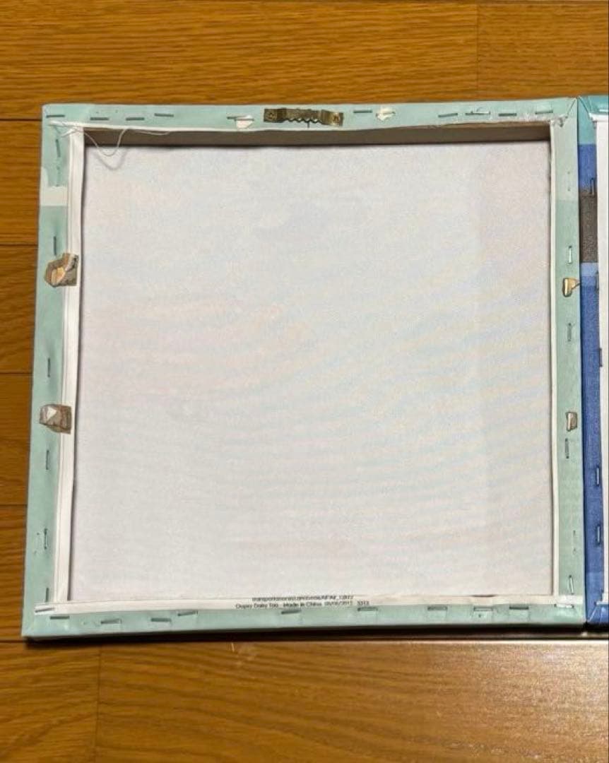 カラフルな乗り物のキャンバスアート