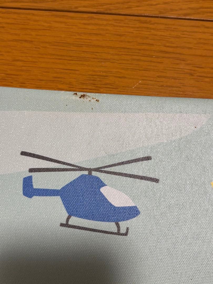 カラフルな乗り物のキャンバスアート