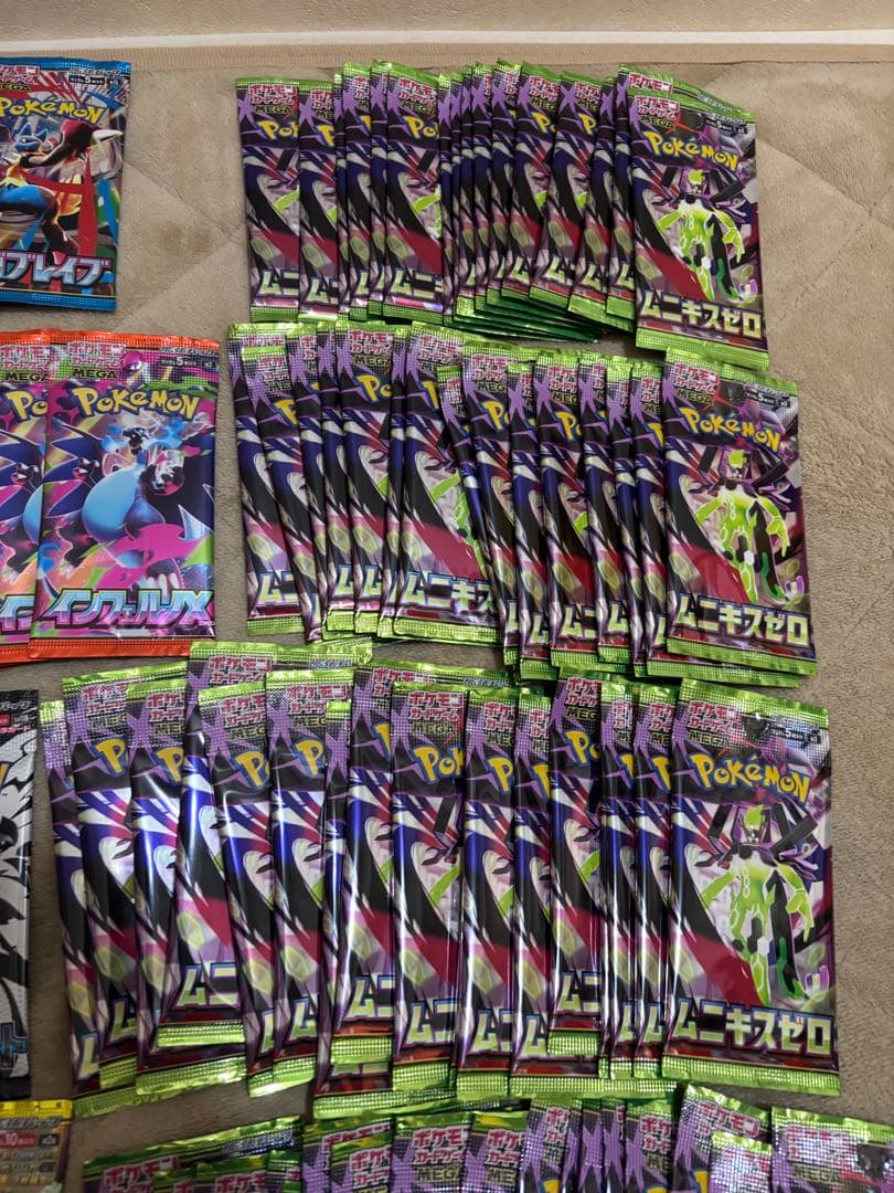 ポケモンカードパック まとめ売り　96パック ムニキスゼロ　MEGAドリームEX