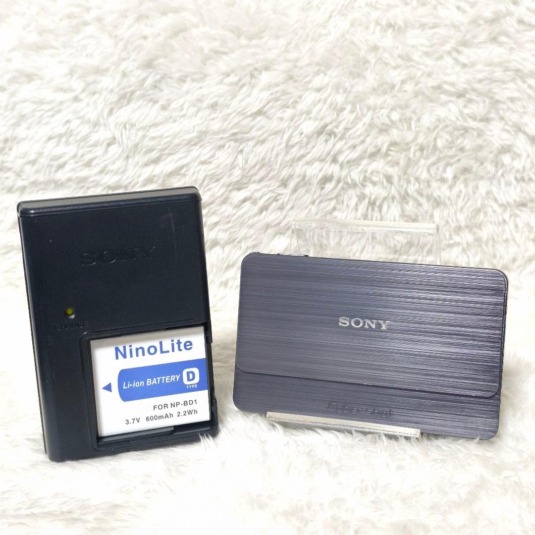 美品✨ SONY Cyber-shot DSC-T700 グレー 充電器