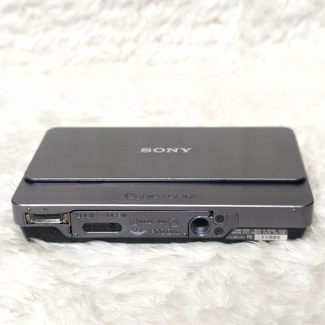 美品✨ SONY Cyber-shot DSC-T700 グレー 充電器