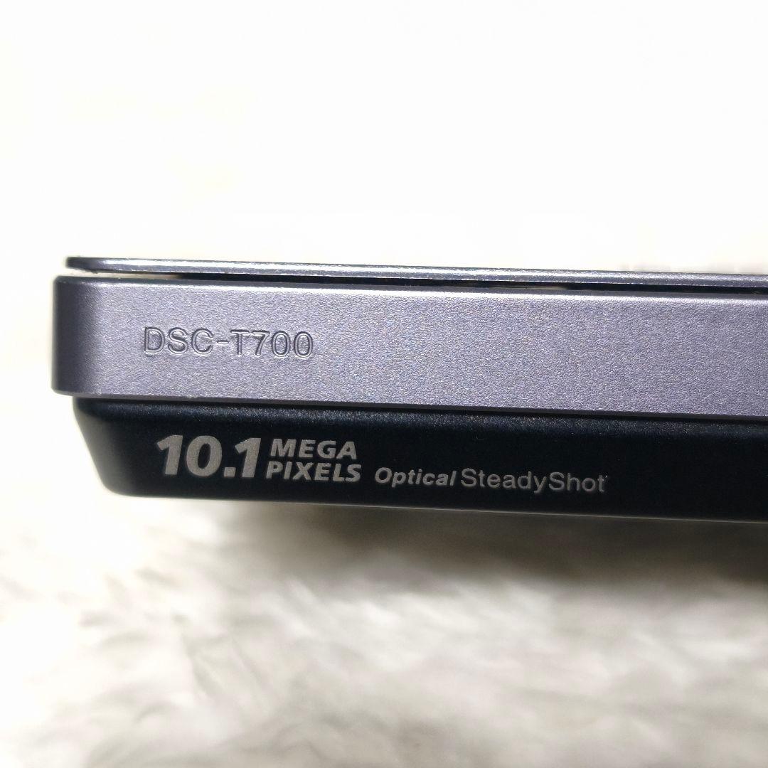 美品✨ SONY Cyber-shot DSC-T700 グレー 充電器