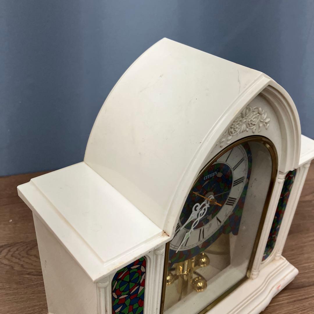 E-3 ジャンク品 シチズン 置時計 ローレライ オルゴール付 ヴィンテージ