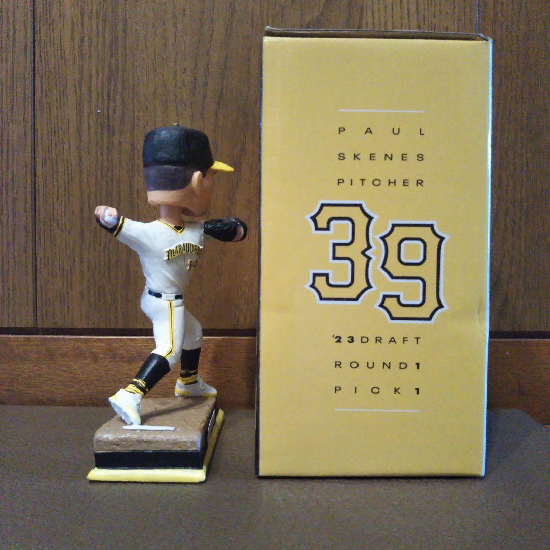 【球場配布】ポール・スキーンズ　ボブルヘッド 2025サイヤング賞投手 値引不可