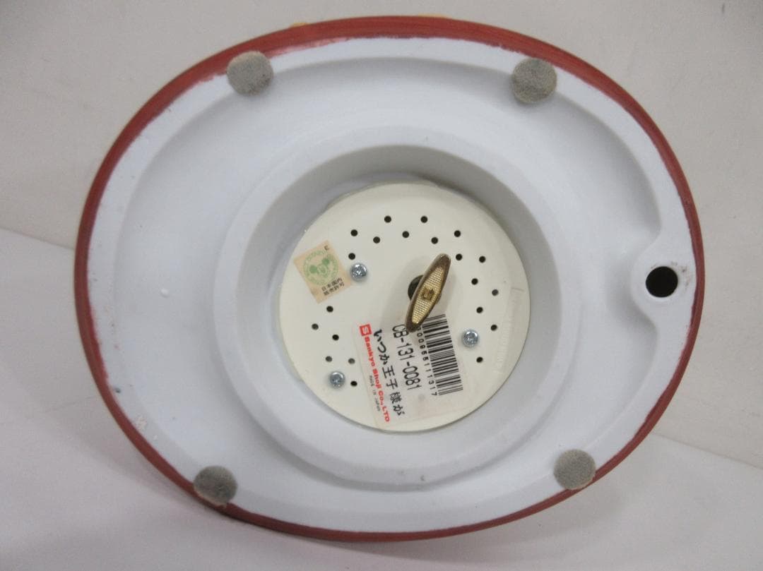 0912Z ディズニー ミッキー&フレンズ オルゴール いつか王子様が 置物