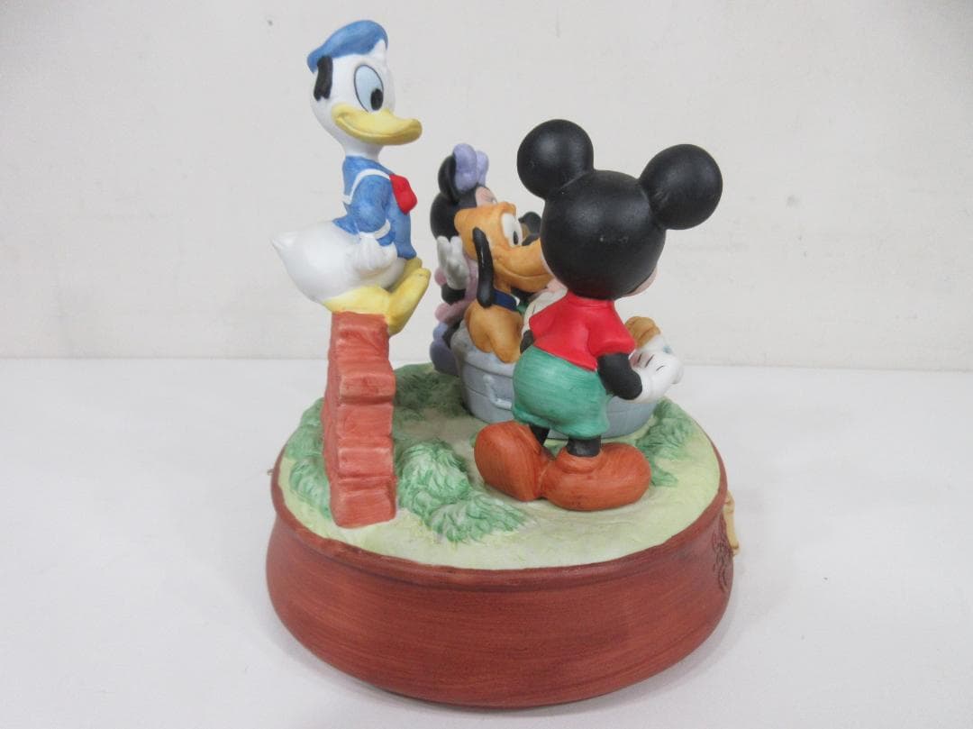 0912Z ディズニー ミッキー&フレンズ オルゴール いつか王子様が 置物