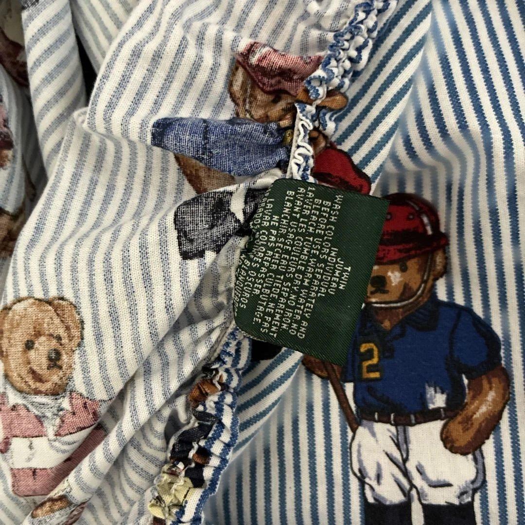 Ralph Lauren ラルフローレン ポロベア　シングルフィッティシーツ