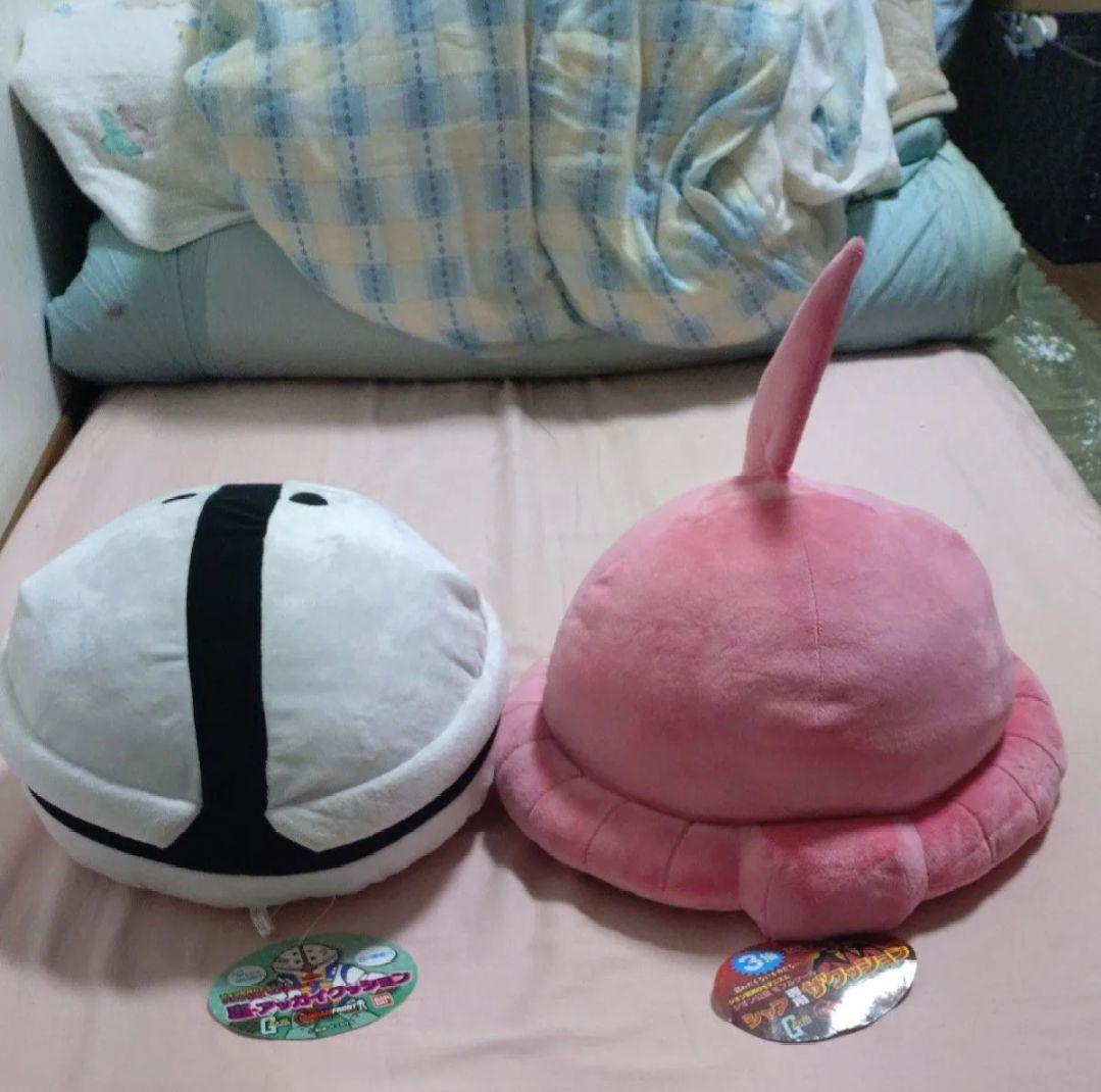 中古　ガンダムフロント東京　座・アッガイクッション　ザクッション