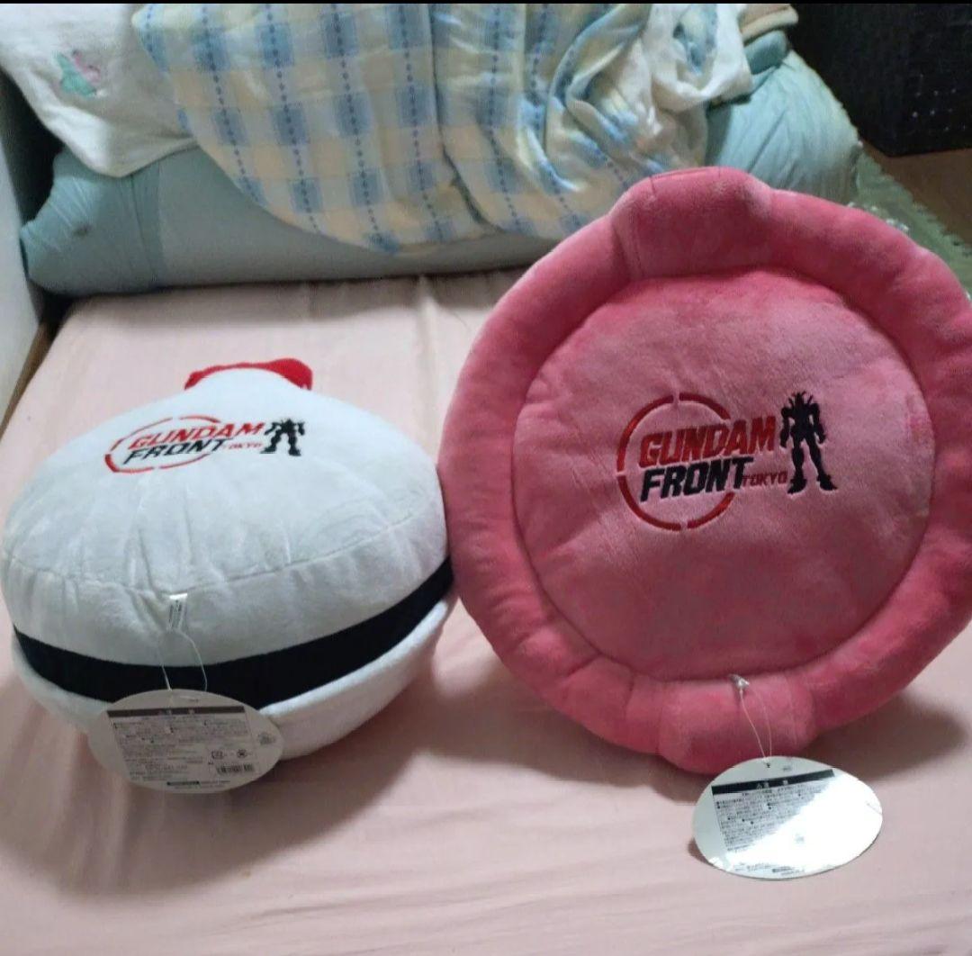 中古　ガンダムフロント東京　座・アッガイクッション　ザクッション