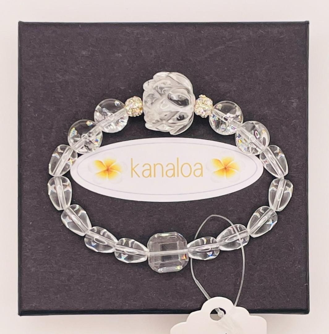 【蓮(水晶)/ヒマラヤ水晶】内径約15cm 浄化済み No,424