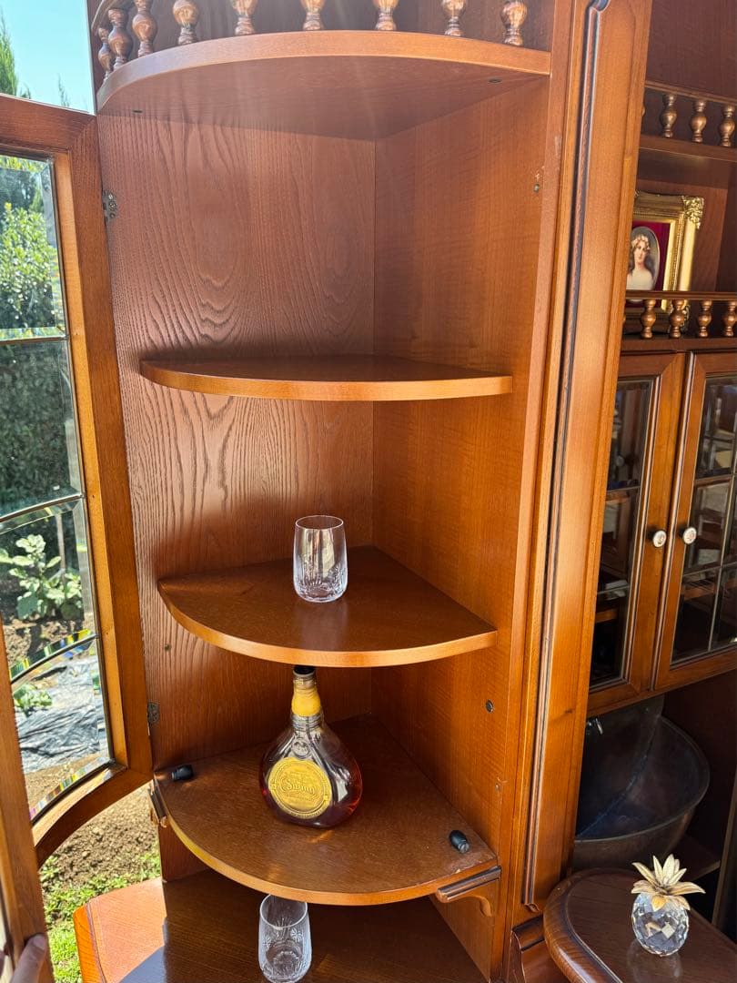 豪華バーキャビネット 希少な蛇口付 幅161×高229cm