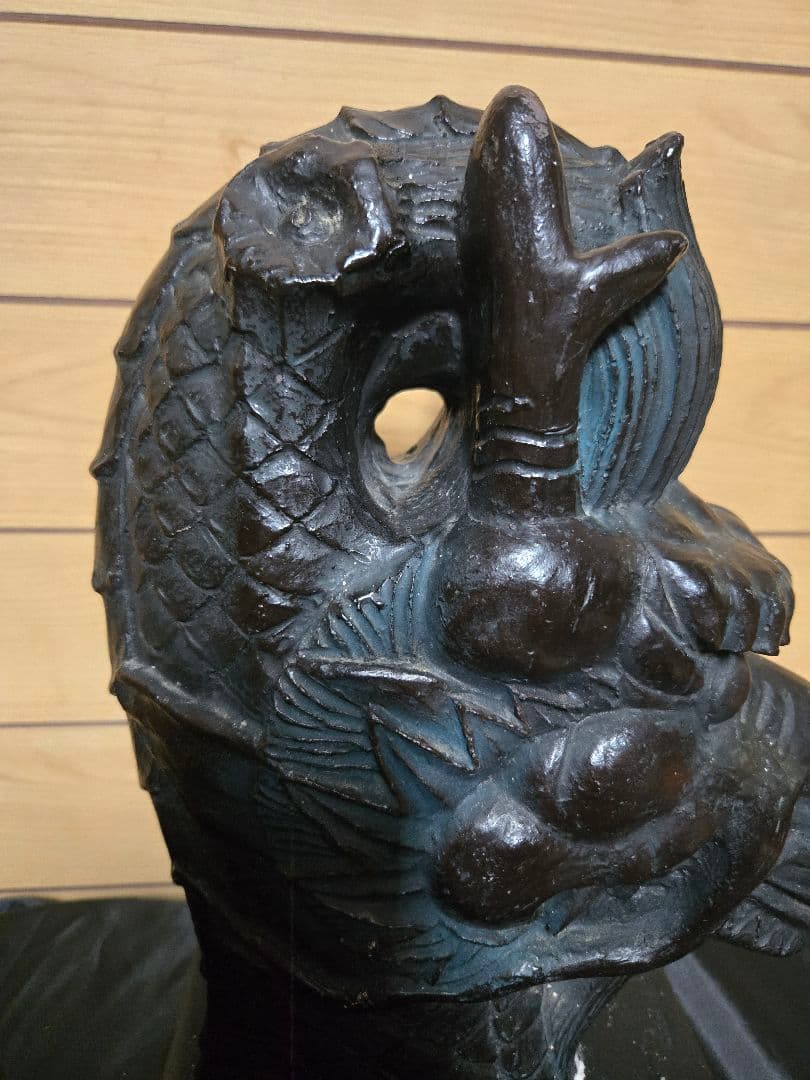 龍 置物 (阿吽一対) 風水