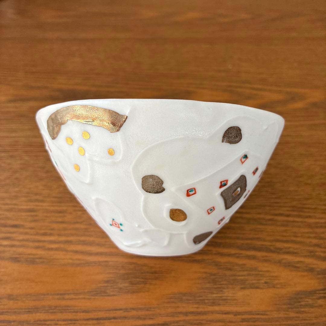 浜坂尚子さんの金銀ボウル　新品未使用