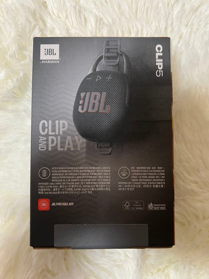 新品未使用　JBL CLIP5 Bluetoothスピーカー USB C充電