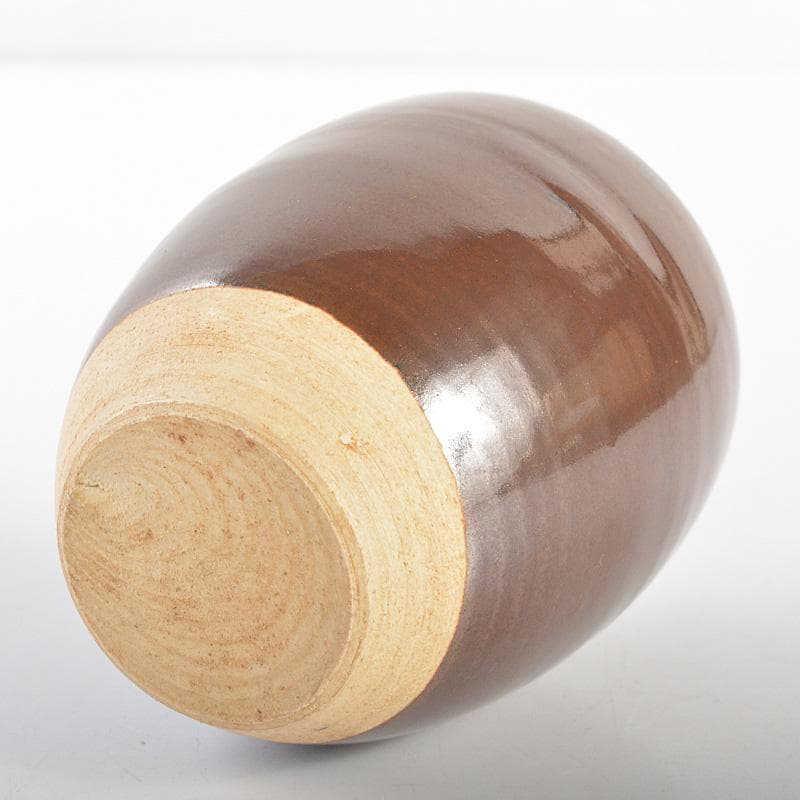 茶道具　玉領作　茶入　仕覆付　共箱　V　R6891