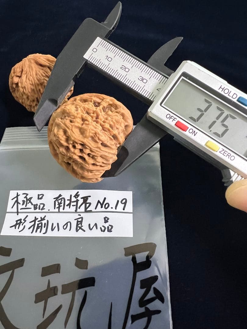 遊び胡桃 極品 形揃いの良い品 南将石 No.19コレクション 趣味 健康グッズ