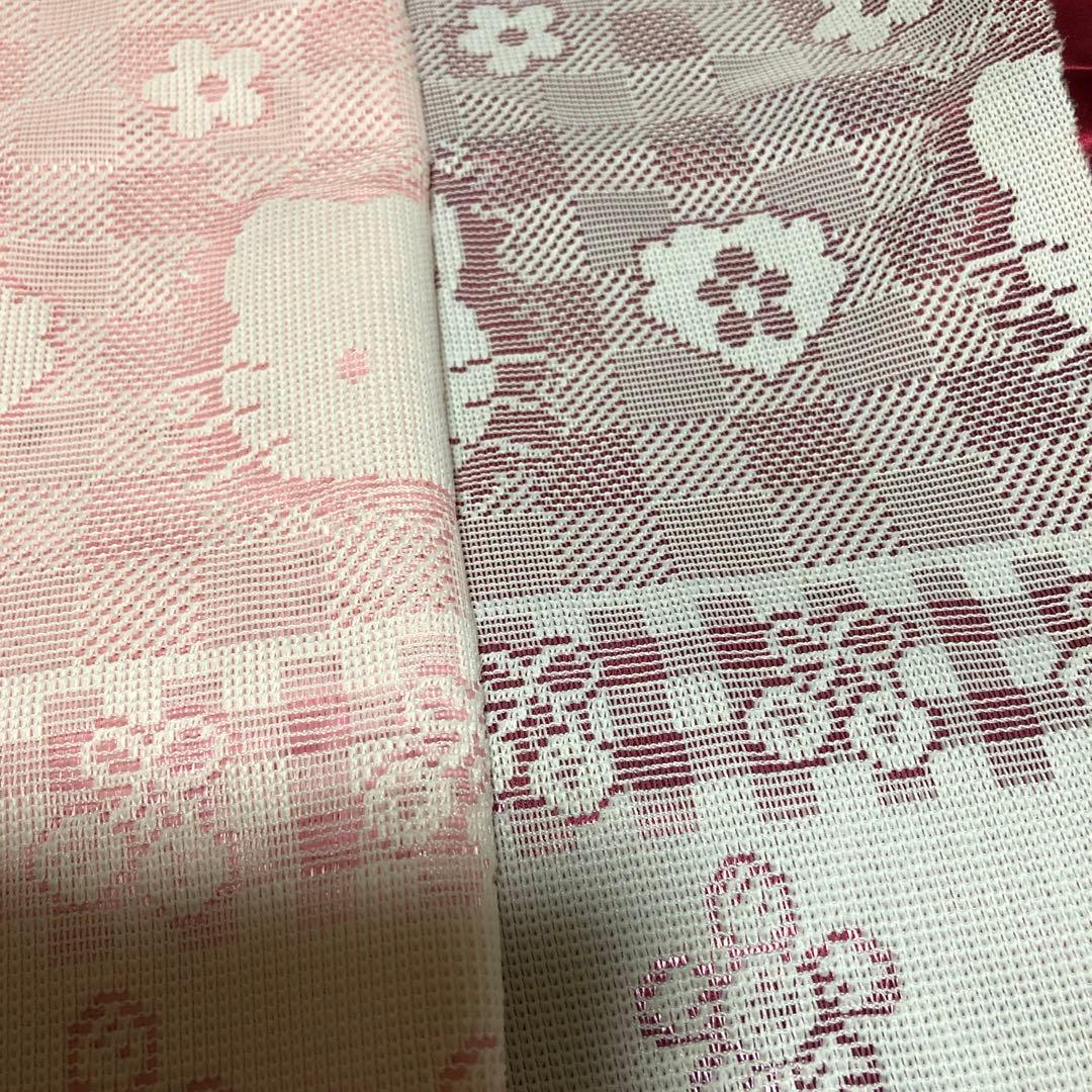 【新品未使用品】ハローキティ ピンク レースカフェカーテン ☆レトロ品☆