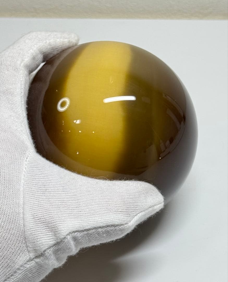 タイガーアイ 大玉 約100mm虎目石 猫目石　天然石 開運金運、運気上昇