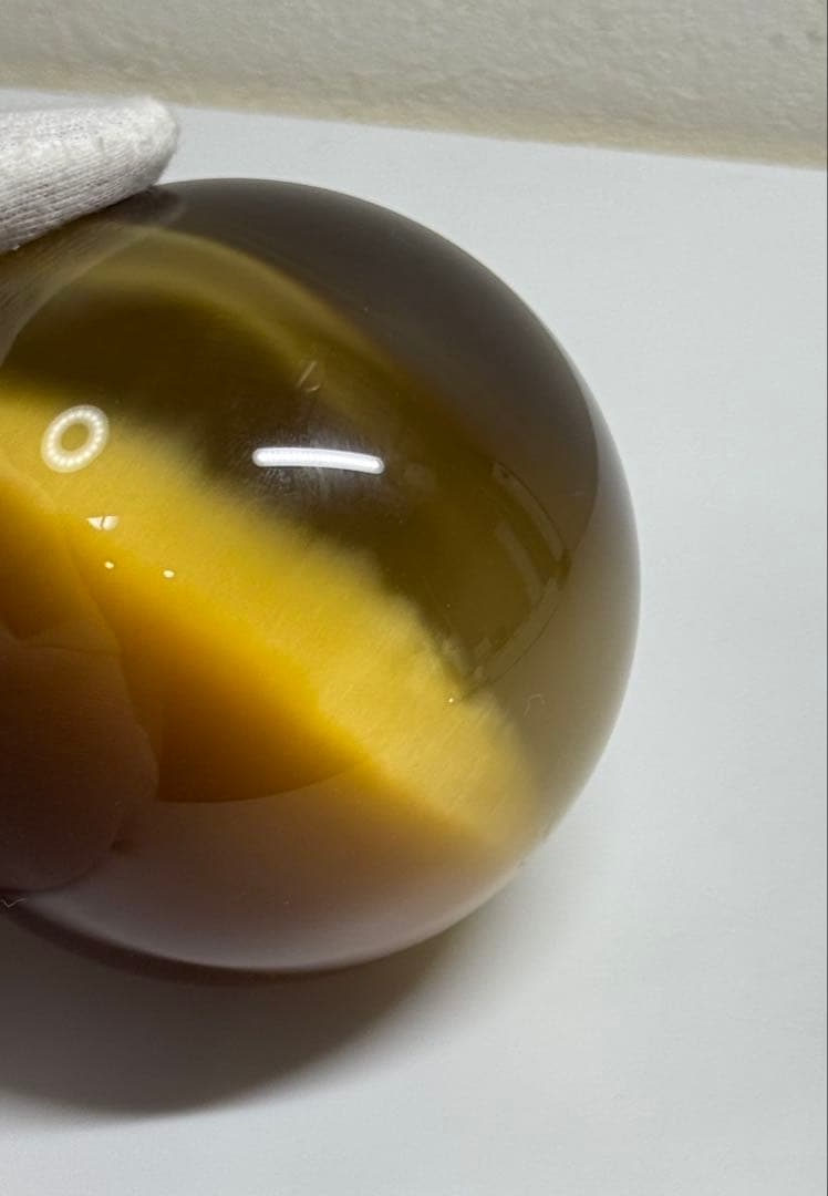 タイガーアイ 大玉 約100mm虎目石 猫目石　天然石 開運金運、運気上昇