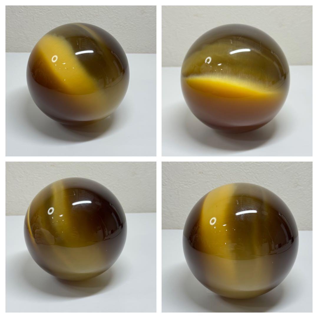 タイガーアイ 大玉 約100mm虎目石 猫目石　天然石 開運金運、運気上昇