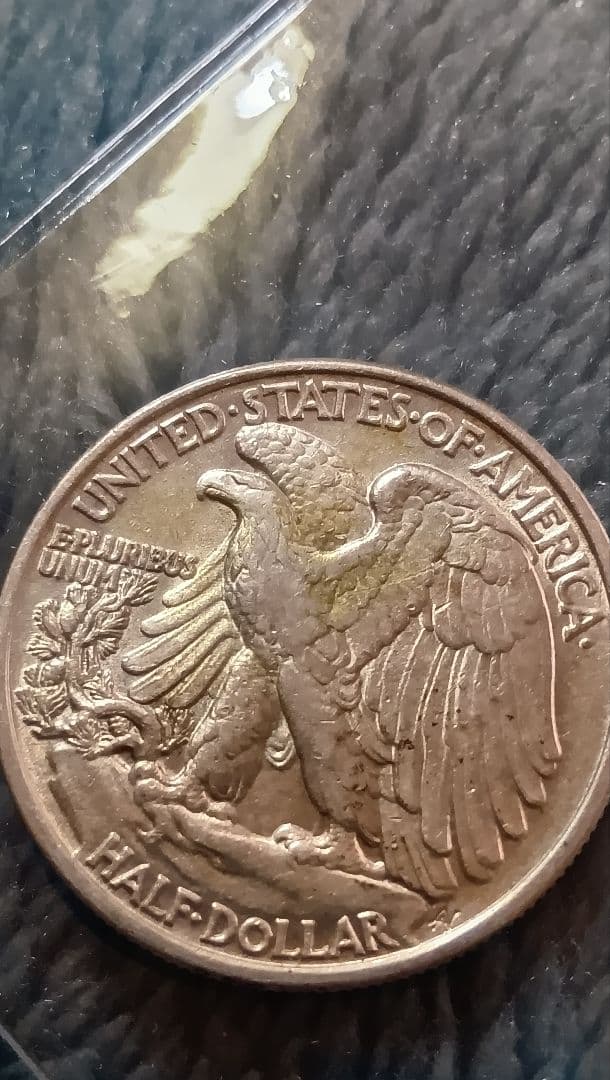 1943年 ウォーキング・リバティ ハーフダラー