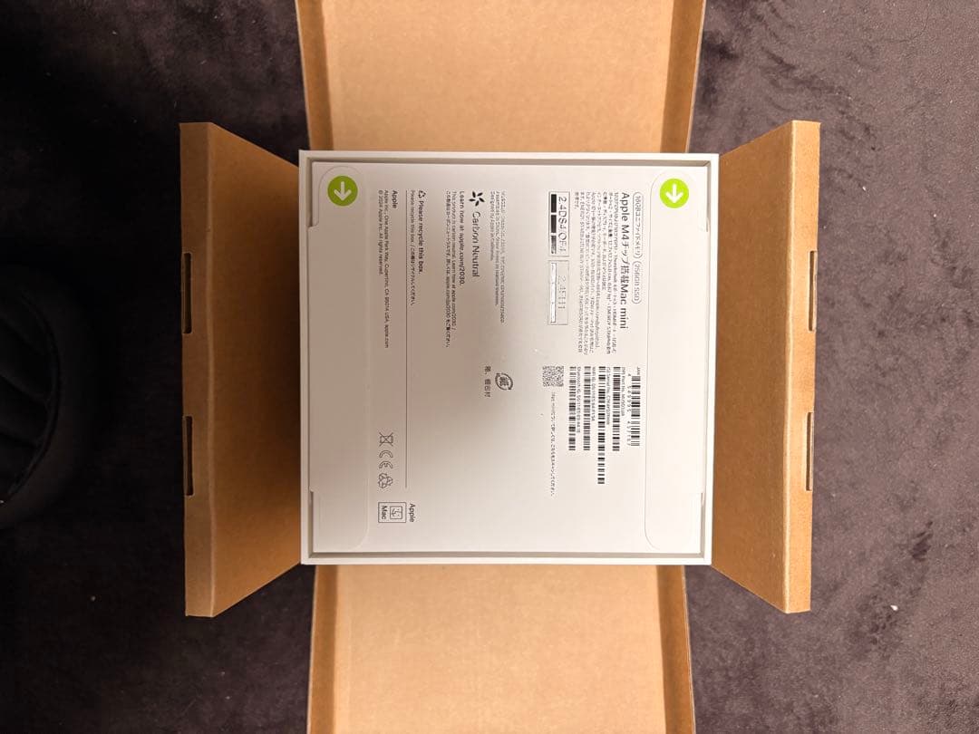 新品未開封Apple M4 Mac mini16GB 256GB SSDとハブ