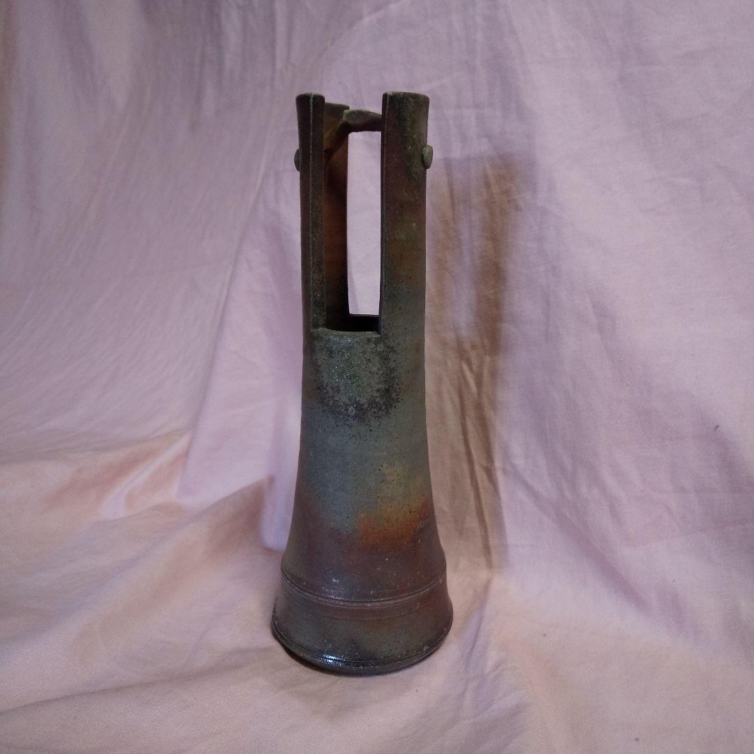 丹波焼　大上正行 花生け