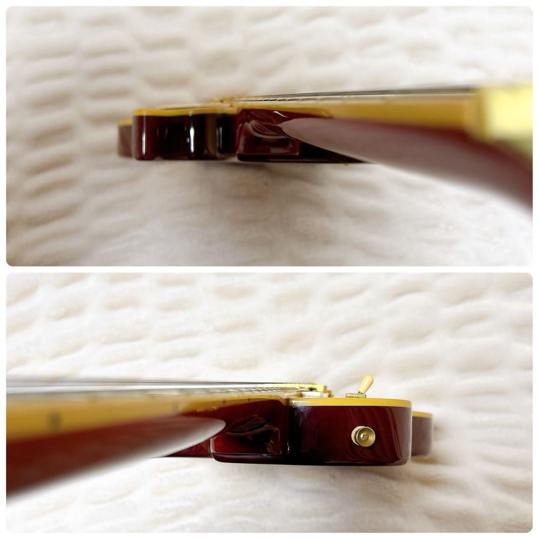 Blitz by Aria ProⅡ ちょい珍ロゴ Leopard レスポール