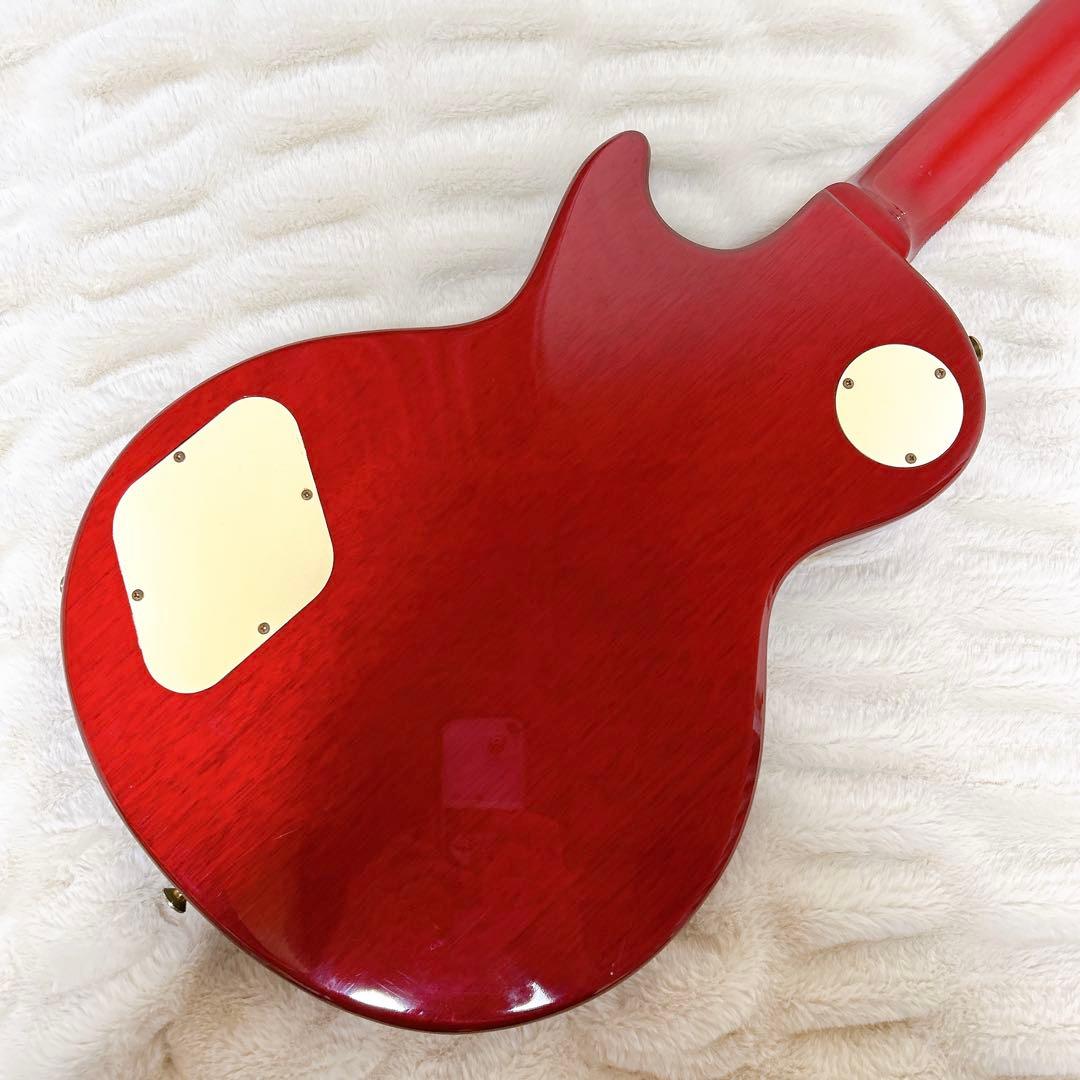 Blitz by Aria ProⅡ ちょい珍ロゴ Leopard レスポール