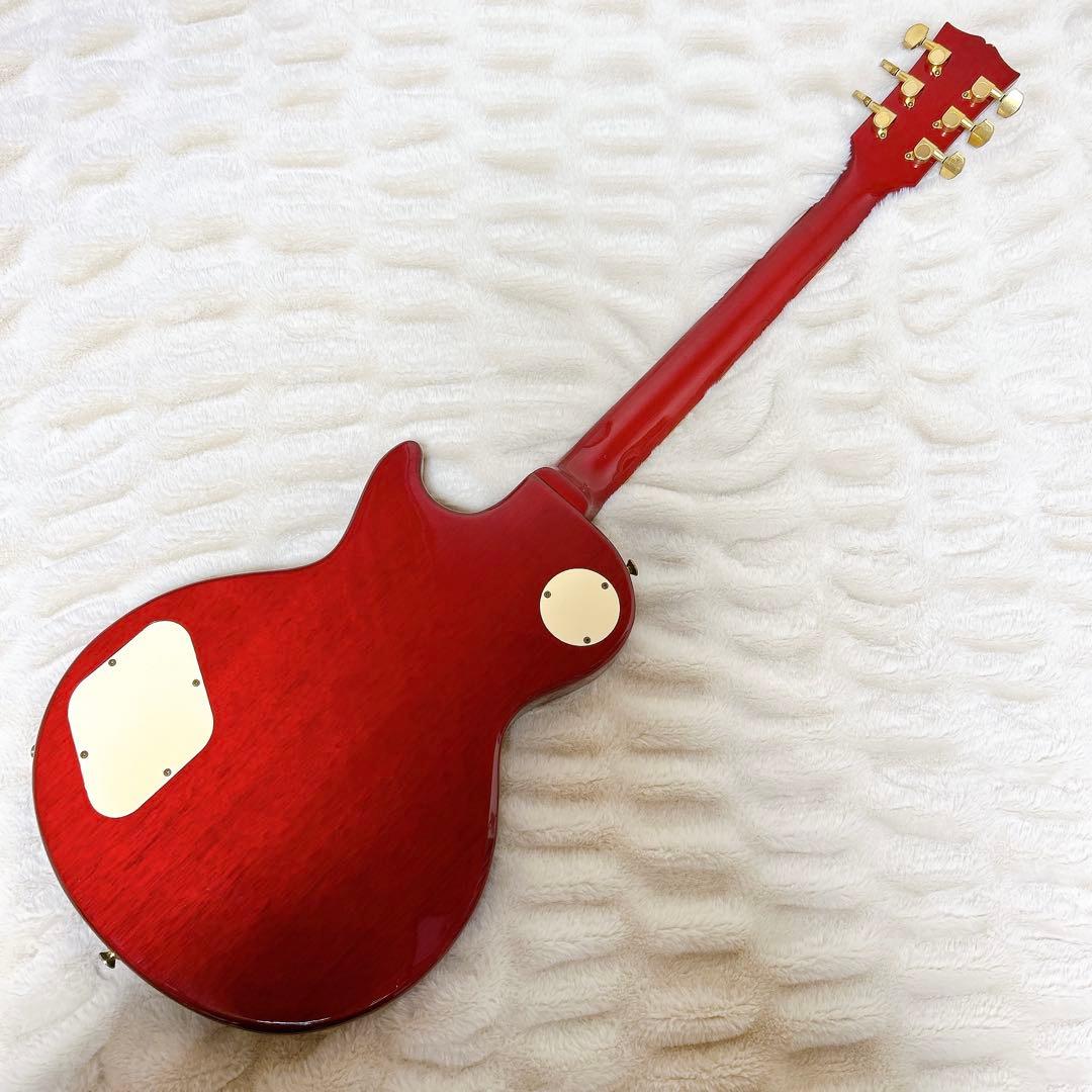 Blitz by Aria ProⅡ ちょい珍ロゴ Leopard レスポール