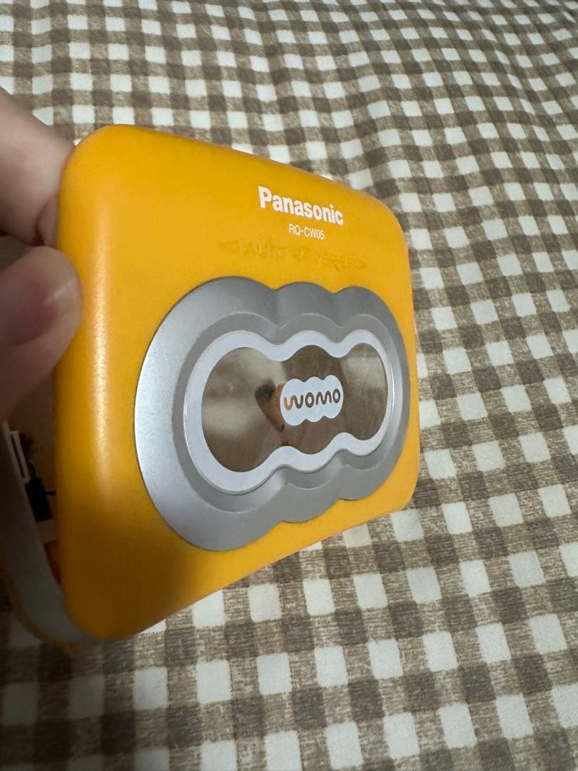 [完動美品]パナソニック　womo RQ-CW05 カセットプレーヤー