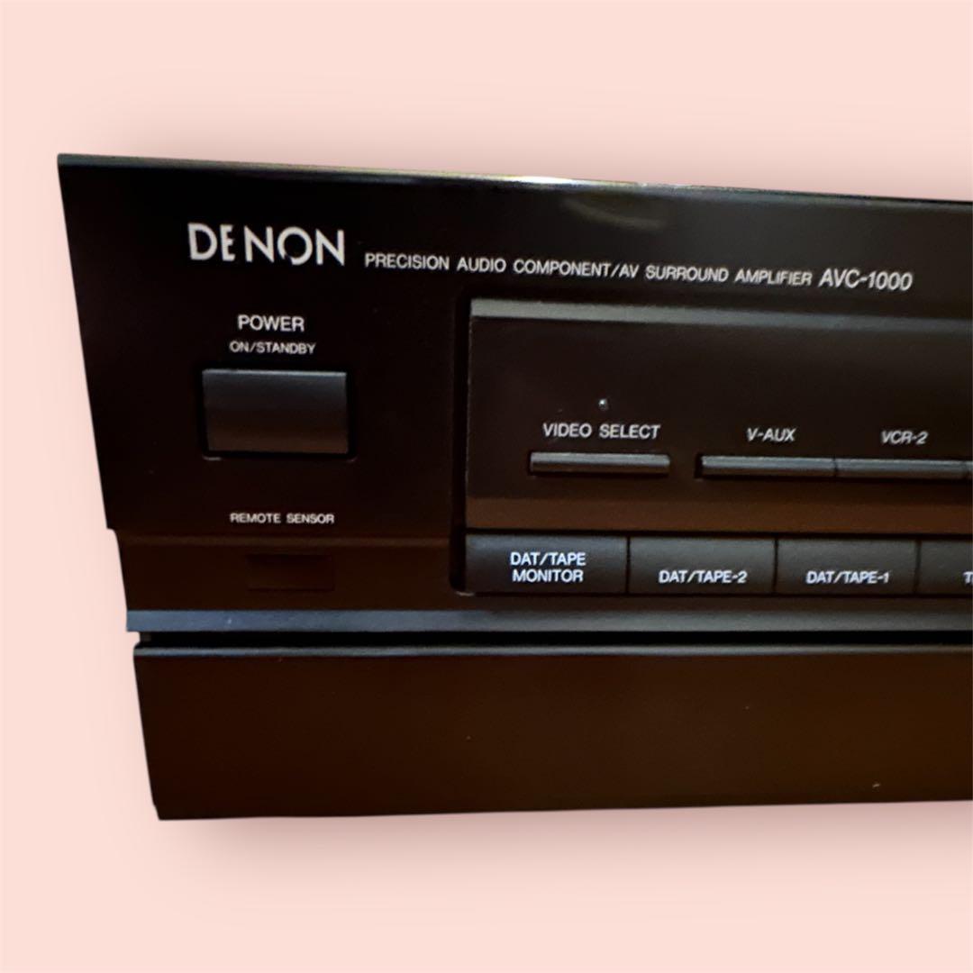 DENON AVサラウンドアンプ　AVC-1000 内部清掃済