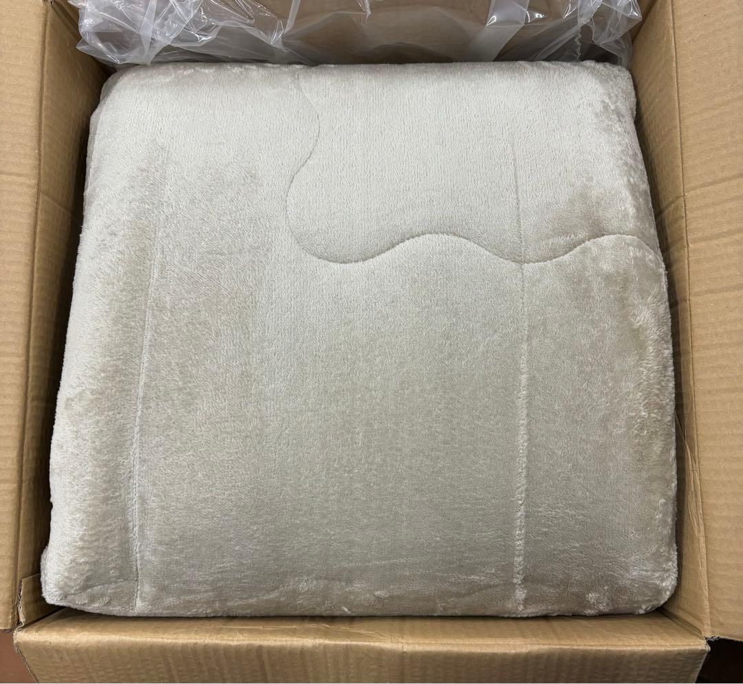 【カラーベージュ】【VK Living】こたつ敷布団 極厚190×190cm