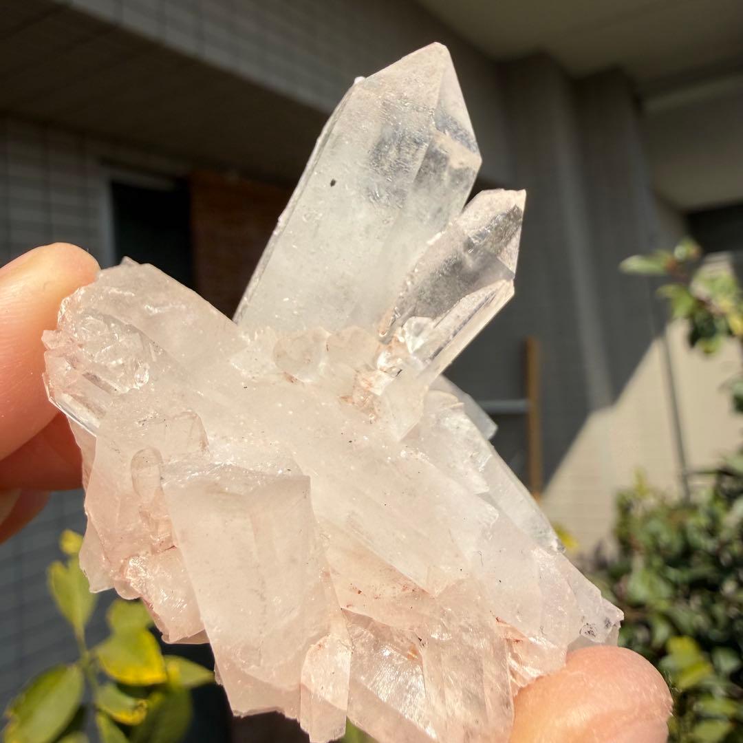 自然色　水晶クラスター モリオン　23個セット　1kg 水晶　原石　自然石c1