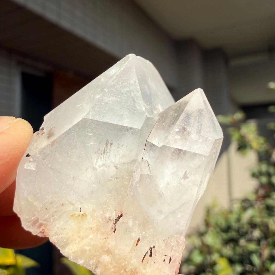 自然色　水晶クラスター モリオン　23個セット　1kg 水晶　原石　自然石c1