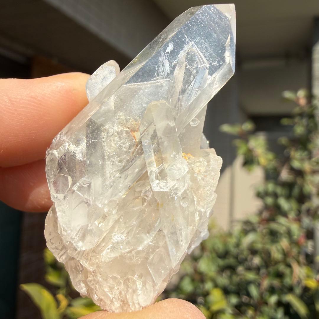 自然色　水晶クラスター モリオン　23個セット　1kg 水晶　原石　自然石c1