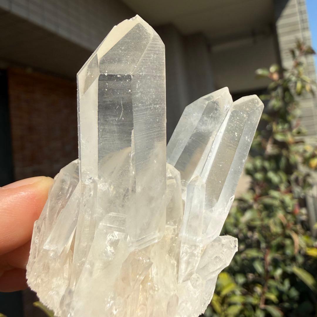 自然色　水晶クラスター モリオン　23個セット　1kg 水晶　原石　自然石c1