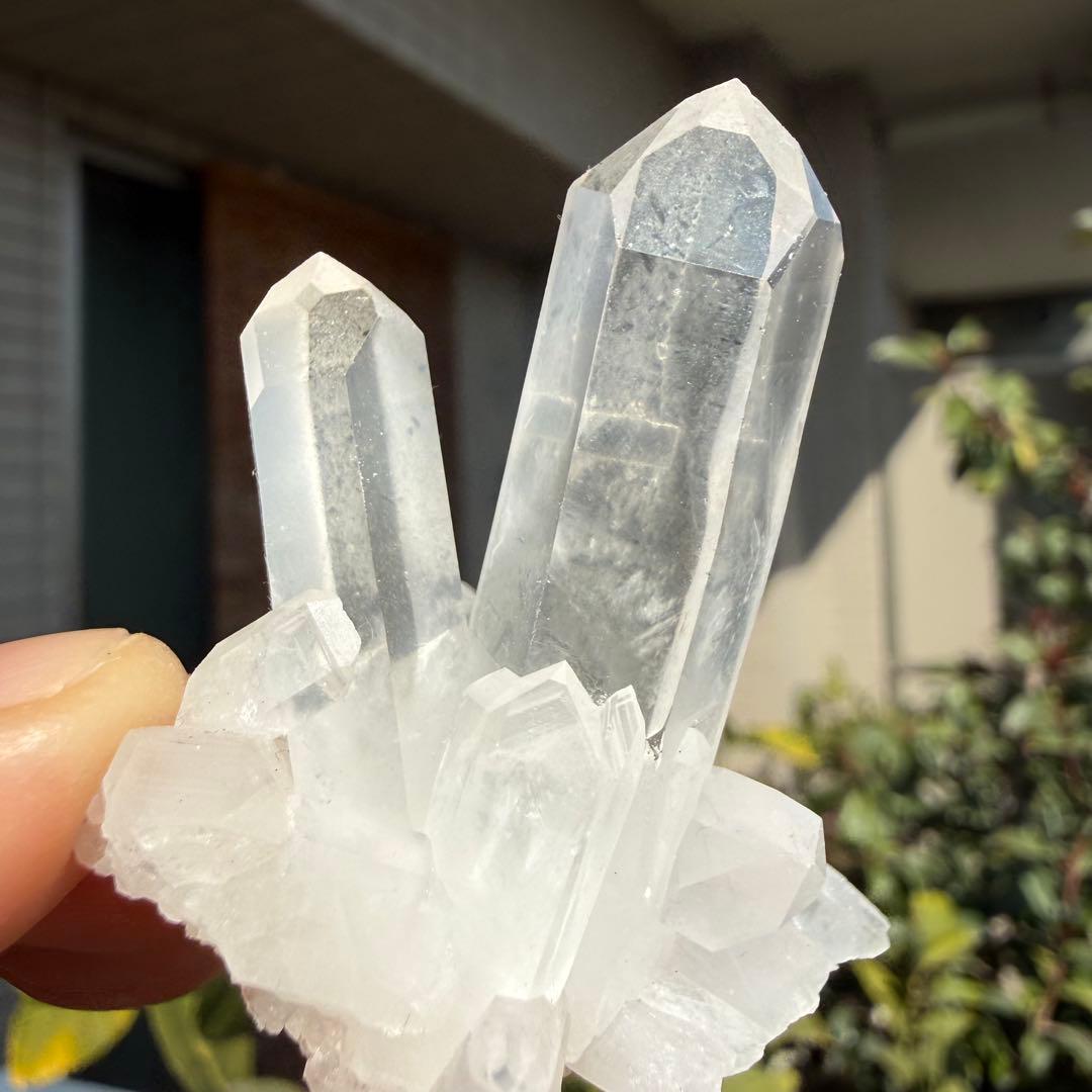 自然色　水晶クラスター モリオン　23個セット　1kg 水晶　原石　自然石c1