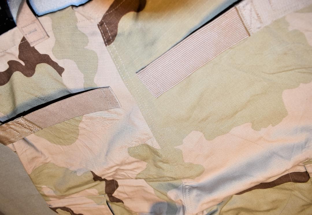 【実物】米軍 ケミカルジャケット パンツ  3Cデザート M-R