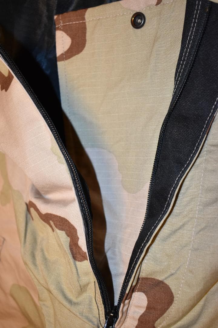 【実物】米軍 ケミカルジャケット パンツ  3Cデザート M-R