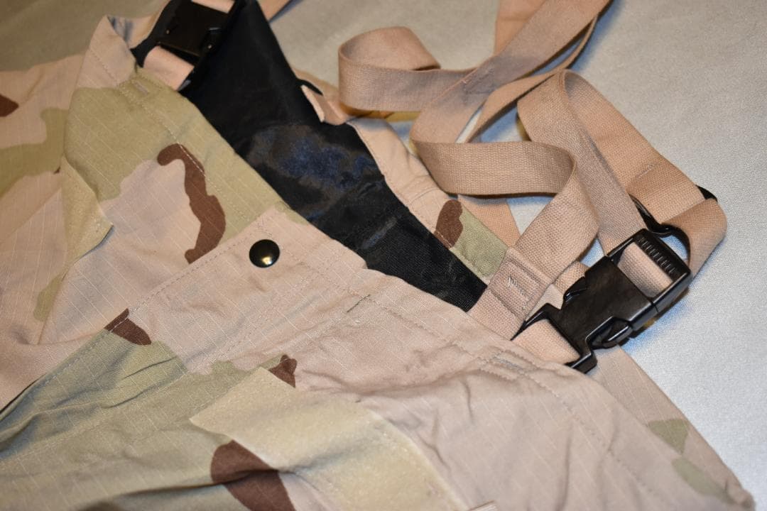 【実物】米軍 ケミカルジャケット パンツ  3Cデザート M-R