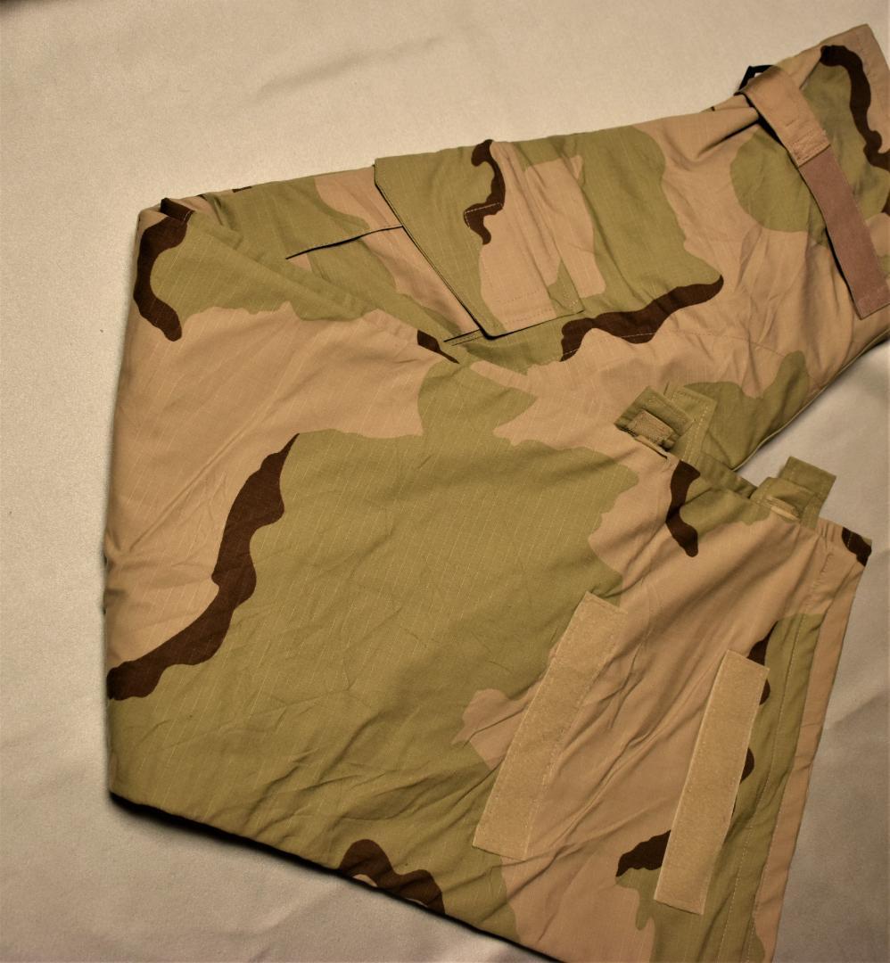 【実物】米軍 ケミカルジャケット パンツ  3Cデザート M-R