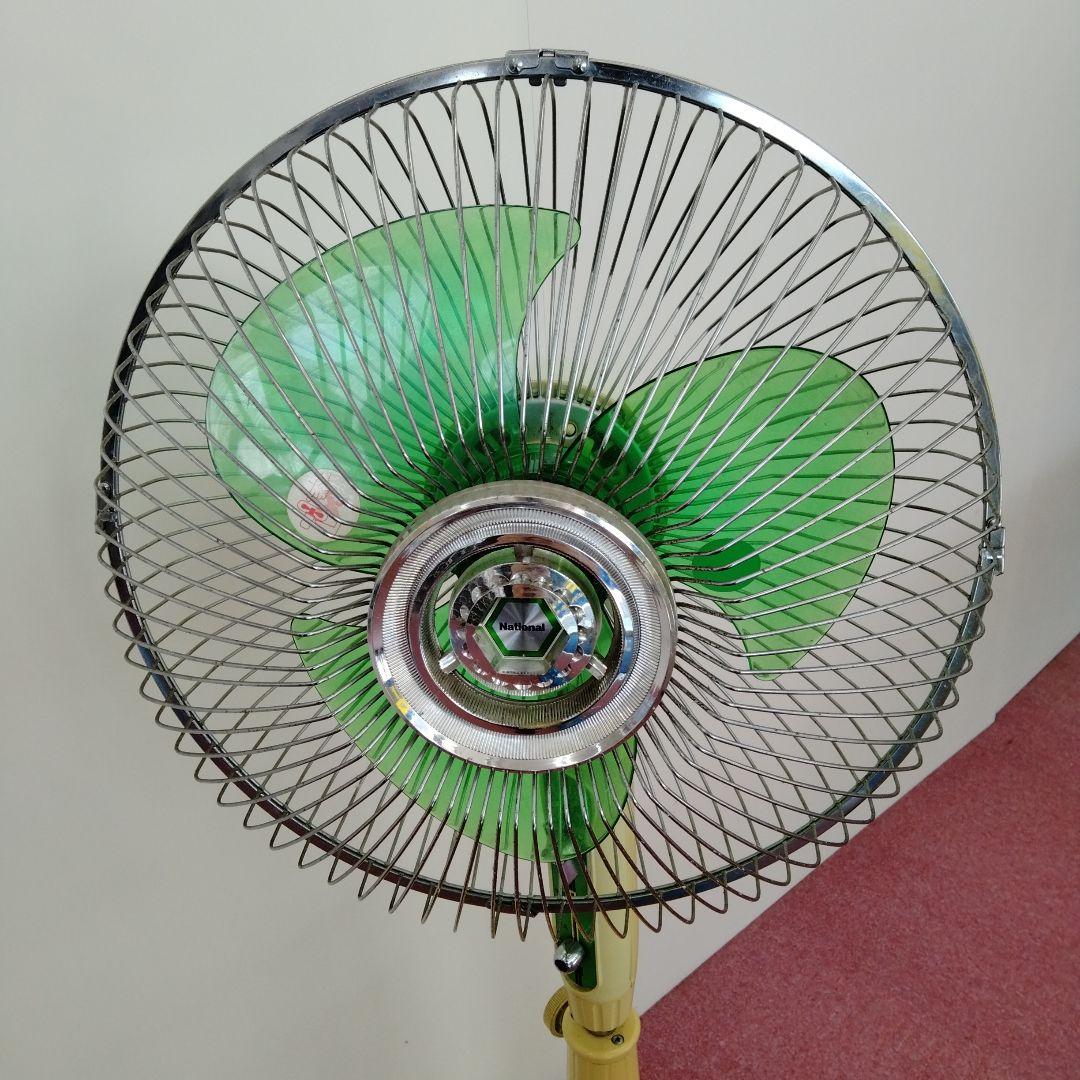 【長期保管】【動作確認済】National 30cm洋間扇 F-30V1G