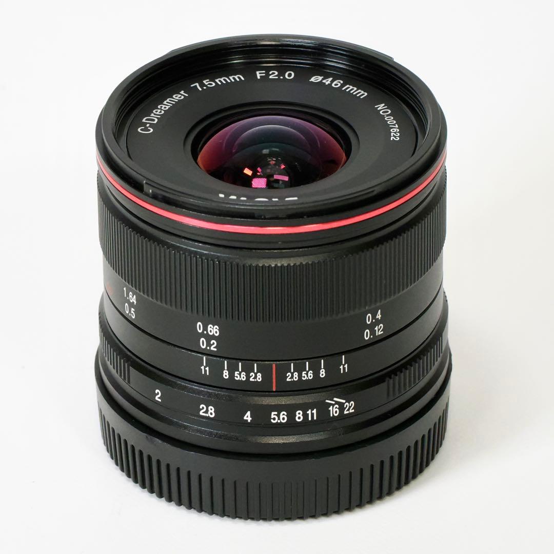 レンズ(単焦点) LAOWA 7.5mm f/2 MFT Light Weight Version